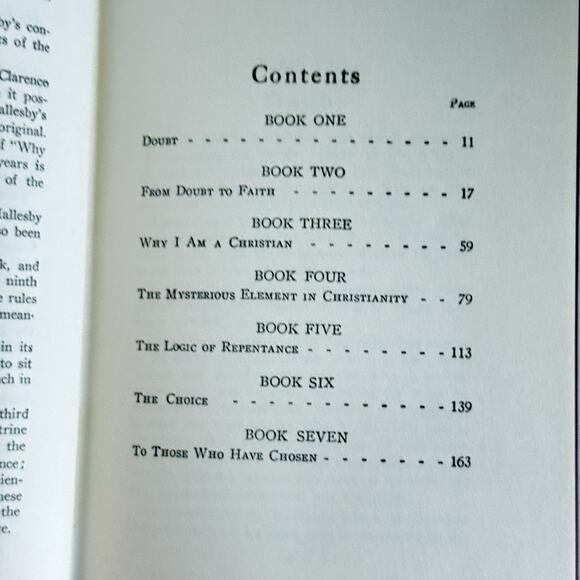 Why I Am a Christian by O. Hallesby 1930 25th Edition Hardcover 1964 - Picture 6 of 16